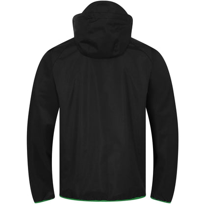 Black-Green - Back - Celtic FC Mens Crest Windbreaker