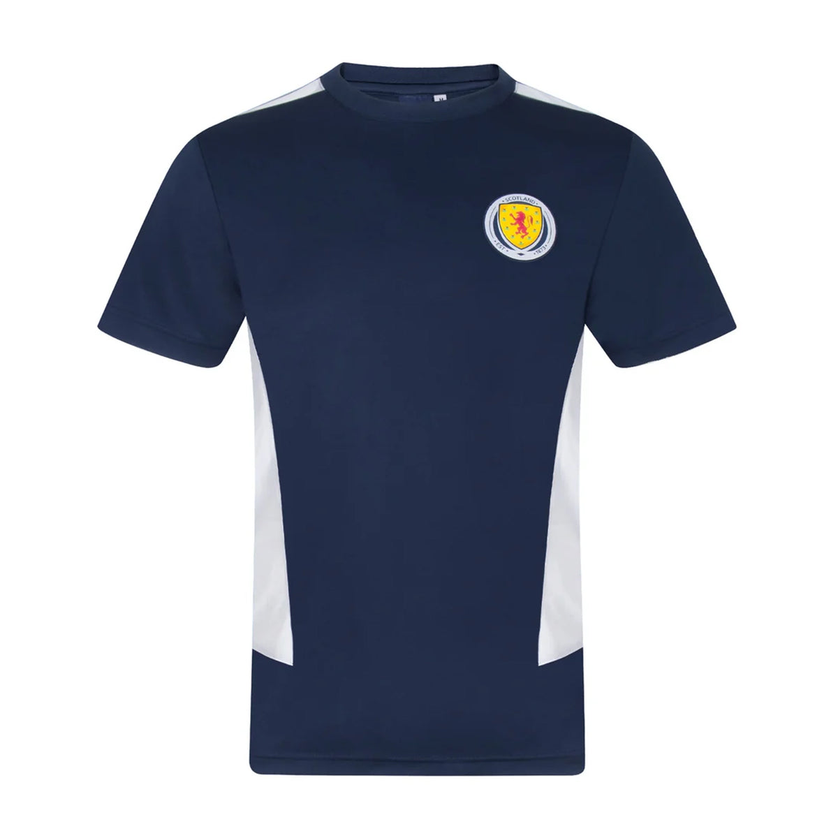 Navy Blue - Front - Scottish FA Mens McGinn 7 Polyester T-Shirt