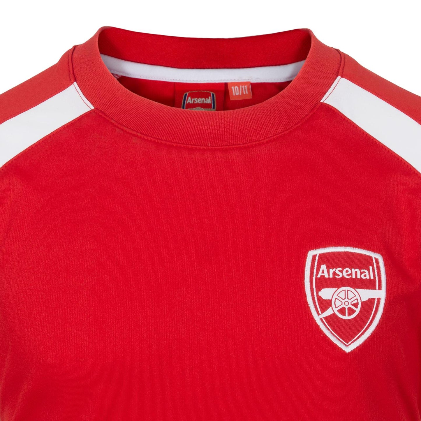 Red - Back - Arsenal FC Boys Polyester T-Shirt