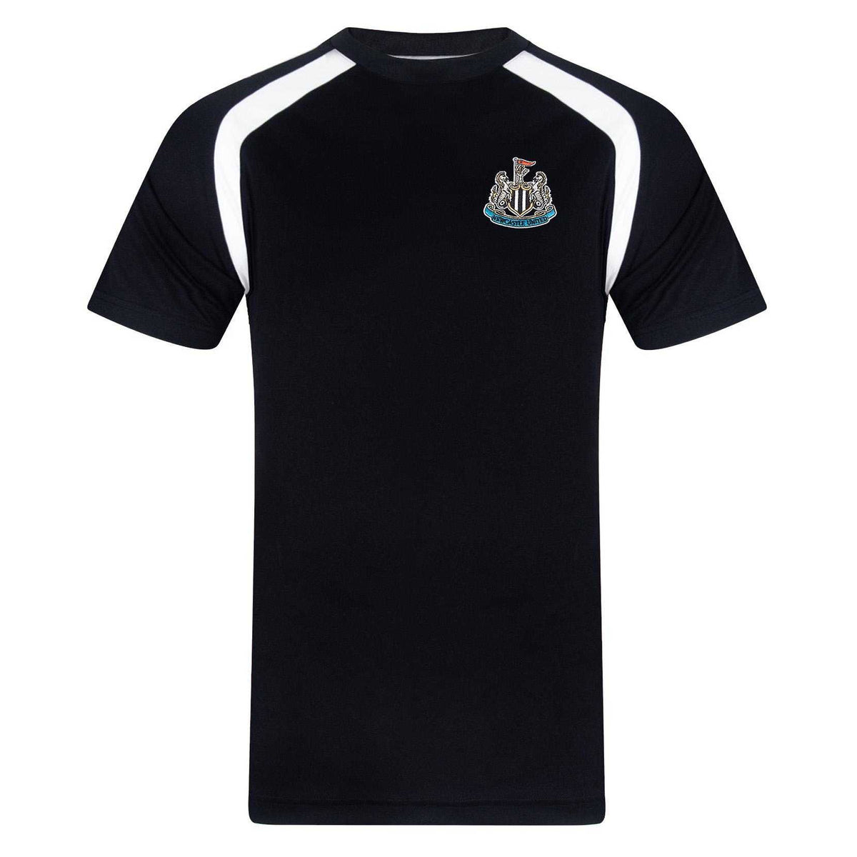Black - Front - Newcastle United FC Boys Joelinton 7 Polyester T-Shirt