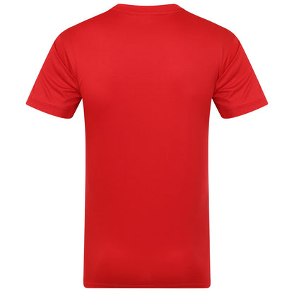 Red - Side - Sunderland AFC Mens Football Polyester T-Shirt