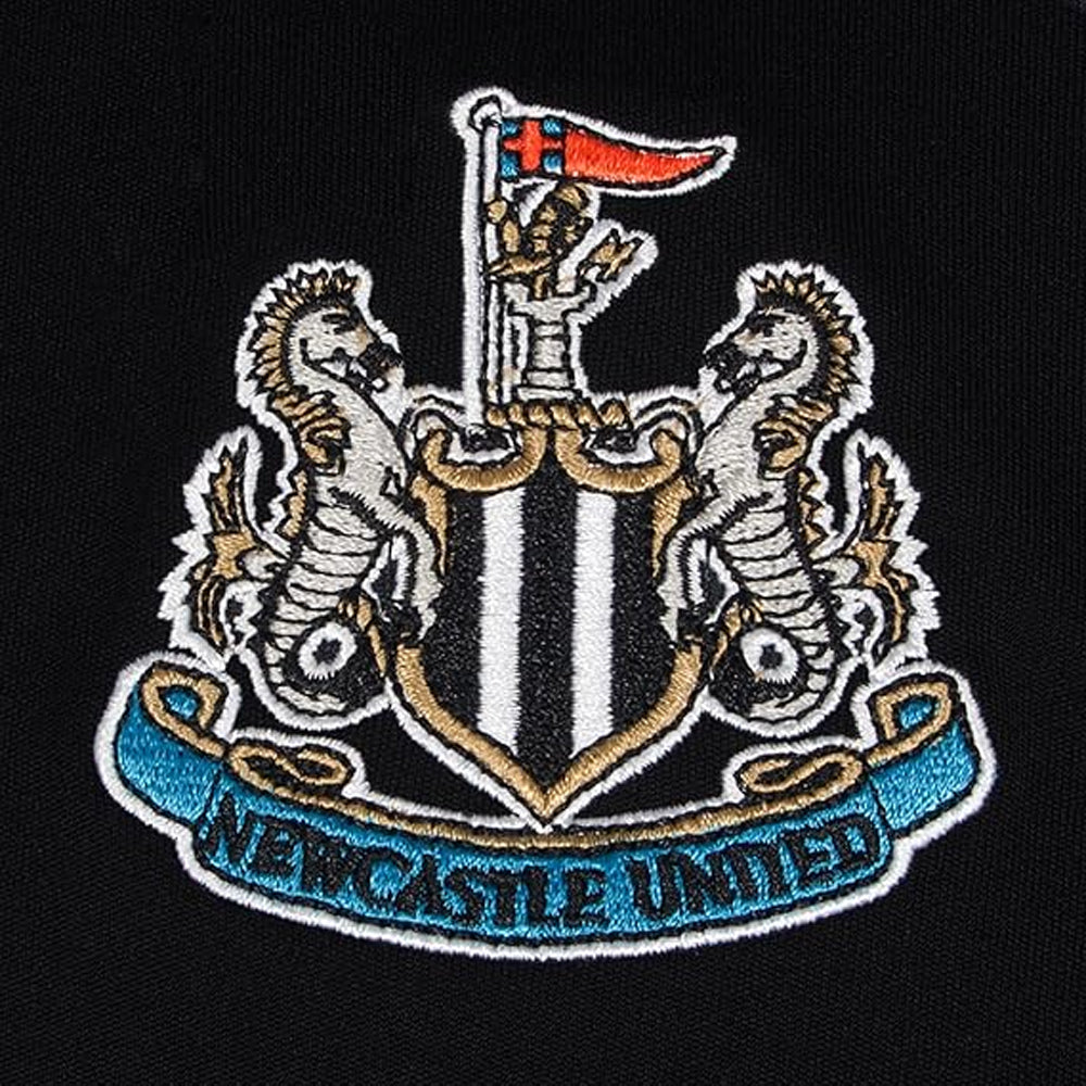 Black - Side - Newcastle United FC Mens Elanga 20 Polyester T-Shirt
