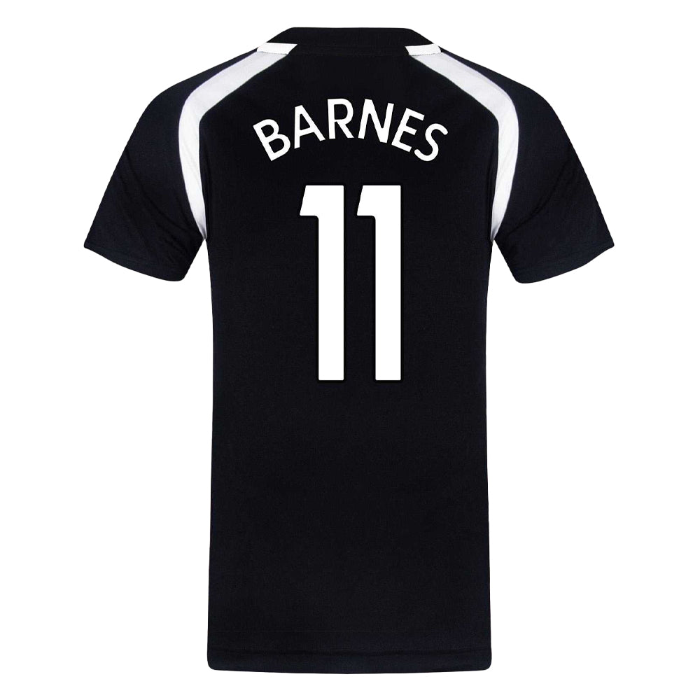 Black - Back - Newcastle United FC Mens Barnes 11 Polyester T-Shirt