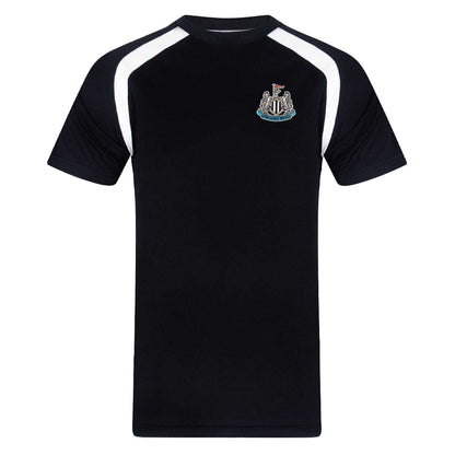 Black - Front - Newcastle United FC Mens Barnes 11 Polyester T-Shirt