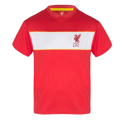 Red-White - Back - Liverpool FC Boys A.Becker 1 Polyester T-Shirt