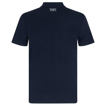 Navy Blue - Lifestyle - Tottenham Hotspur FC Mens Crest Polo Shirt