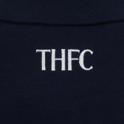 Navy Blue - Pack Shot - Tottenham Hotspur FC Mens Crest Polo Shirt