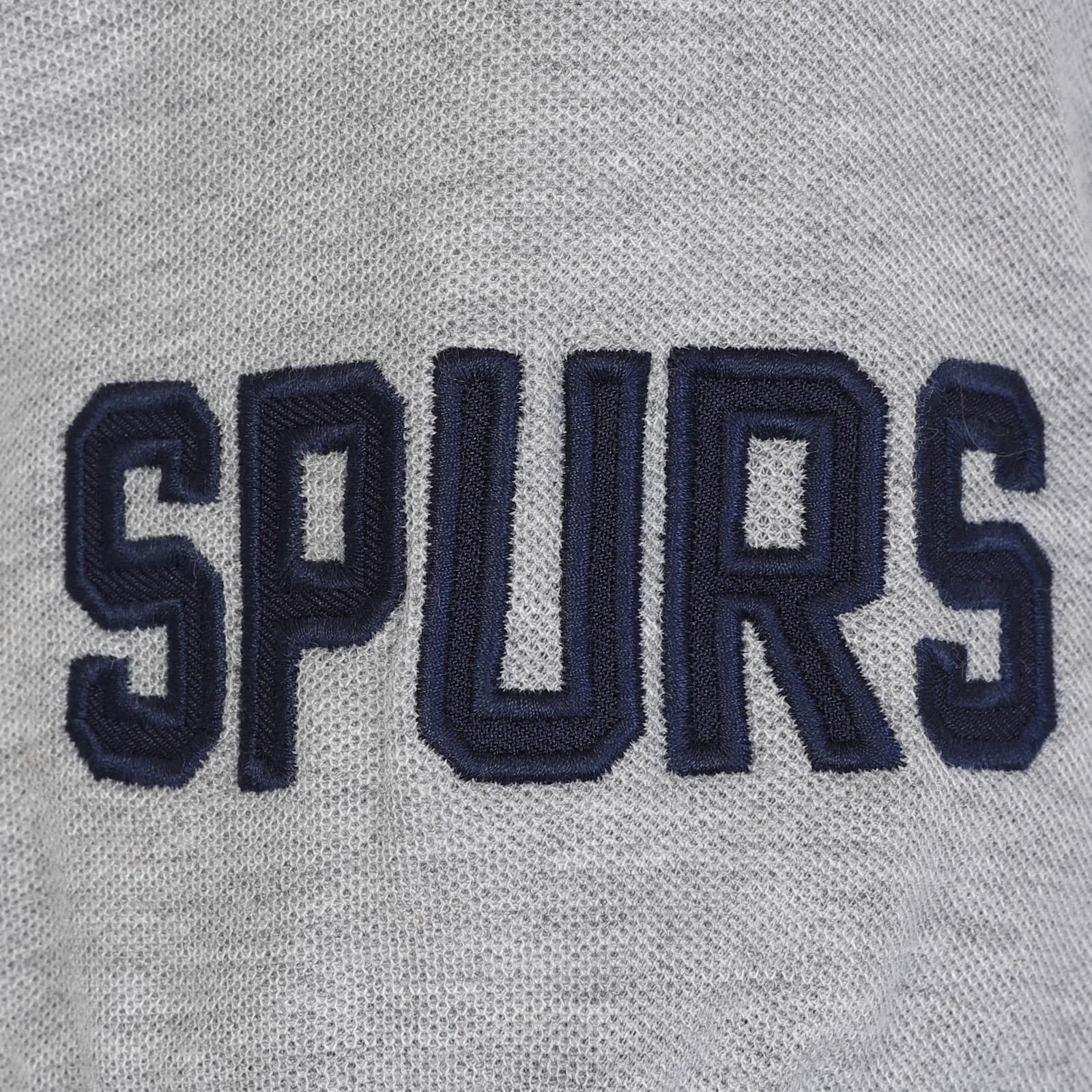 Navy - Pack Shot - Tottenham Hotspur FC Mens Contrast Polo Shirt