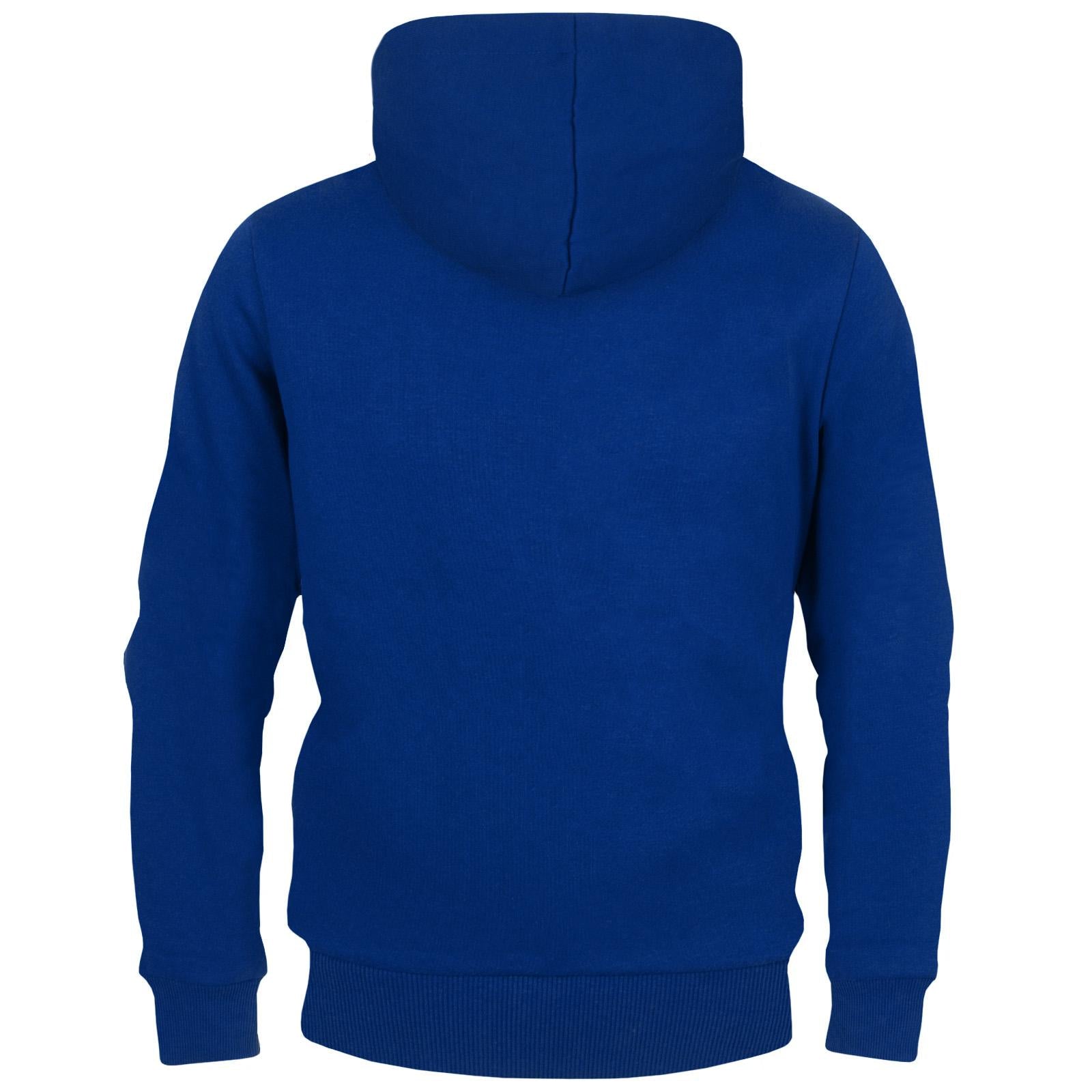 Royal Blue - Back - Chelsea FC Boys Full Zip Hoodie