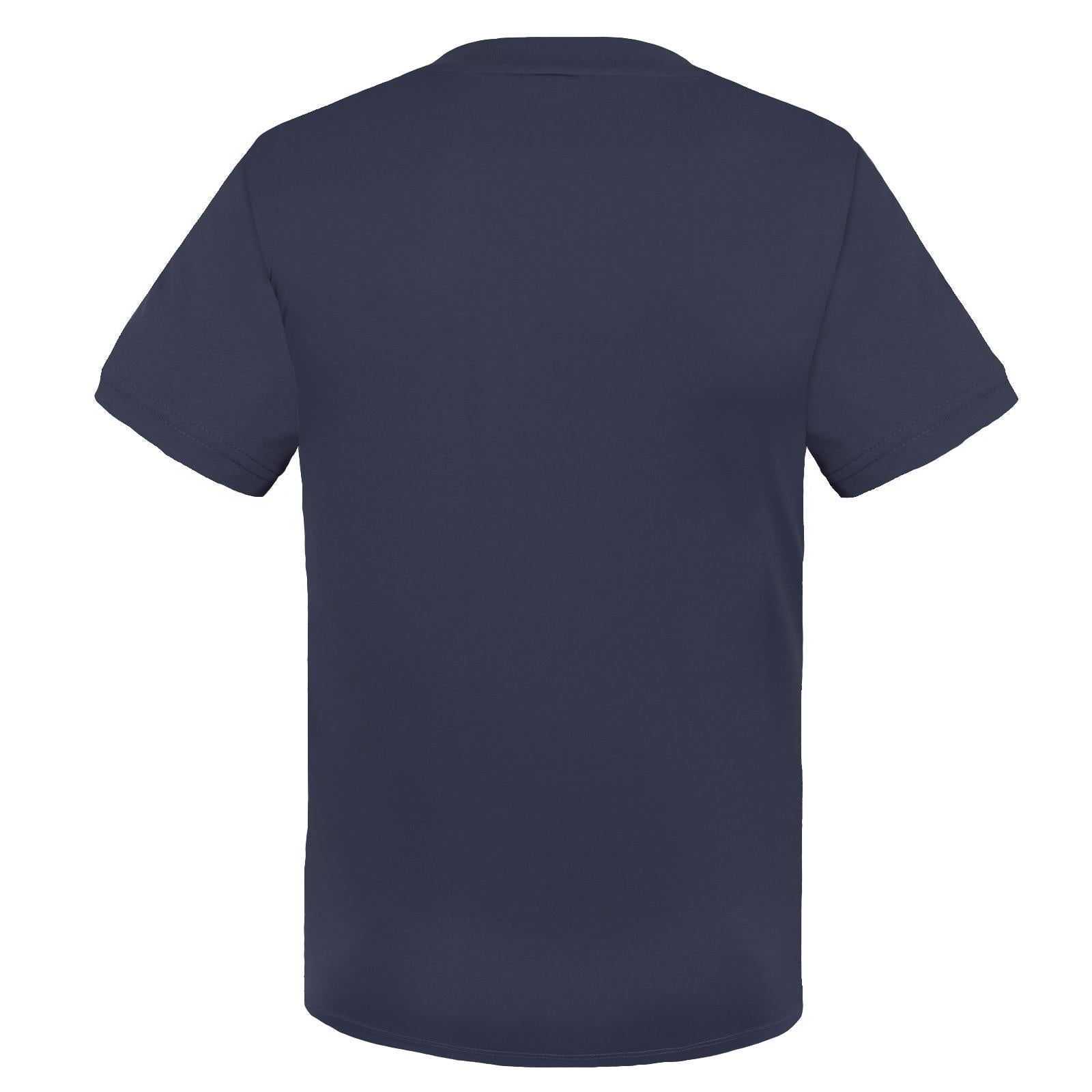 Navy - Back - Chelsea FC Boys Polyester T-Shirt