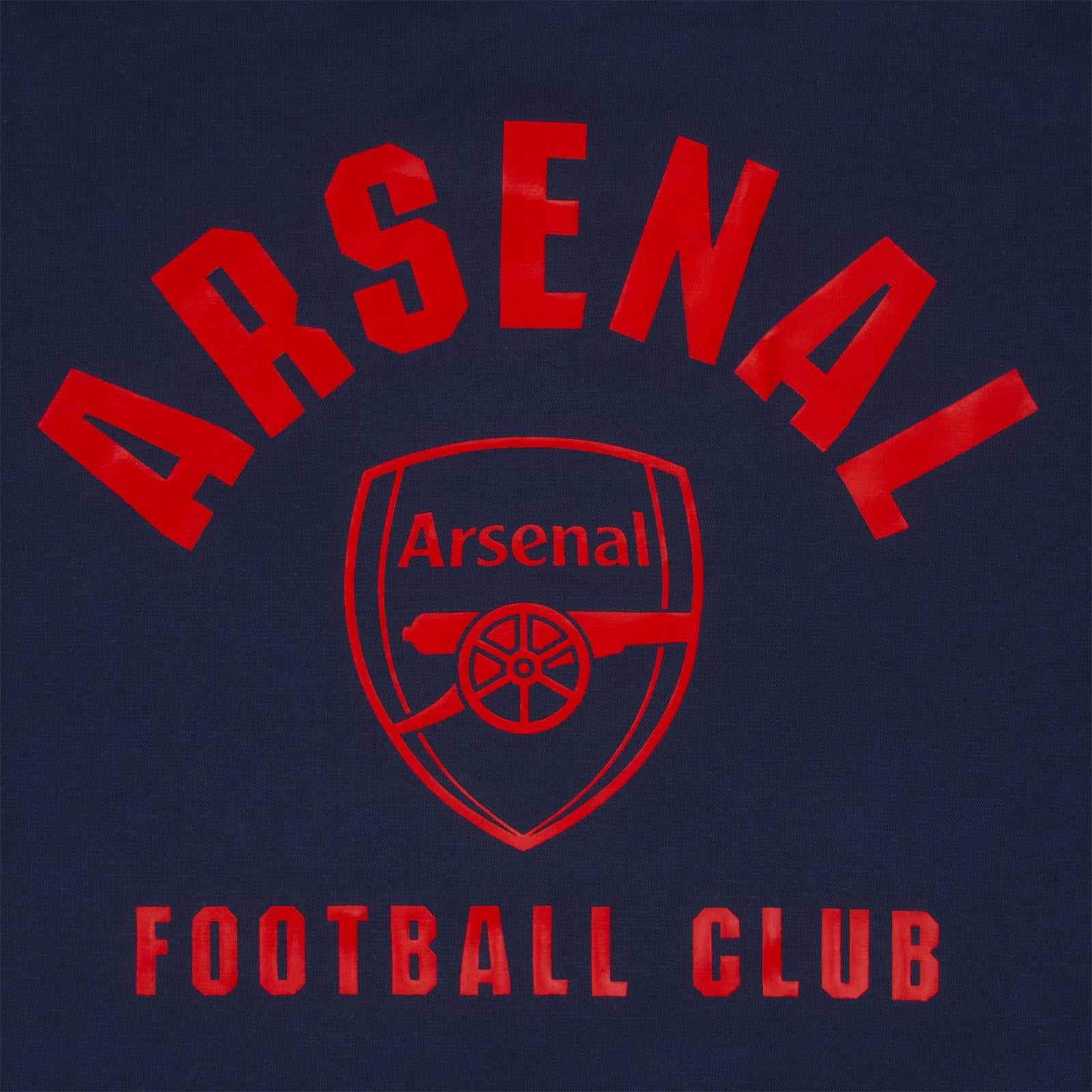 Navy Blue - Pack Shot - Arsenal FC Boys Fleece Hoodie
