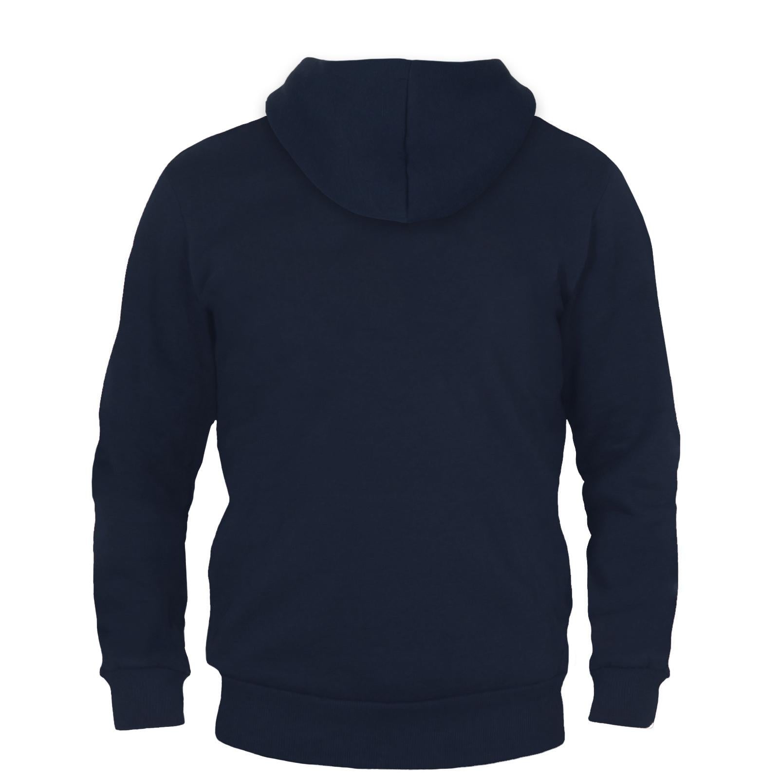 Navy Blue - Back - Manchester City FC Boys Fleece Hoodie
