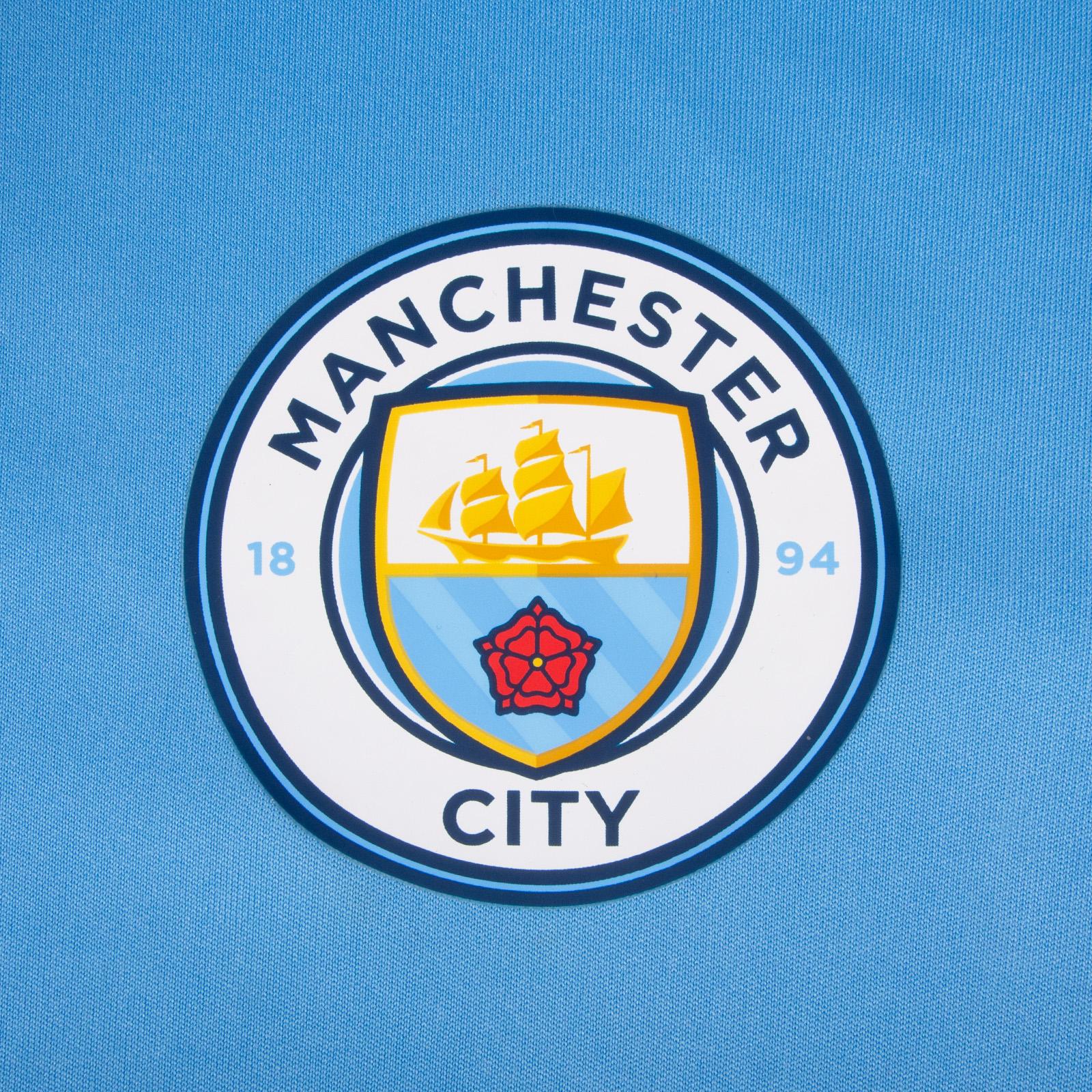 Sky - Side - Manchester City FC Boys Polyester T-Shirt