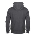 Grey - Back - Arsenal FC Mens Fleece Hoodie