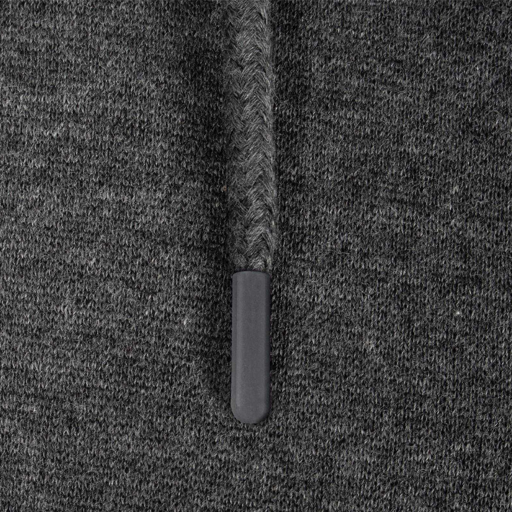 Grey - Side - Arsenal FC Mens Fleece Hoodie
