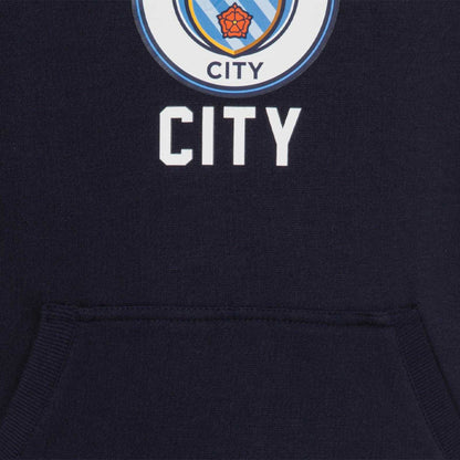 Navy Blue - Lifestyle - Manchester City FC Mens Graphic Fleece Hoodie