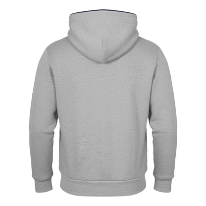 Grey - Back - Tottenham Hotspur FC Mens Graphic Fleece Hoodie