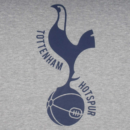 Grey - Side - Tottenham Hotspur FC Mens Graphic Fleece Hoodie