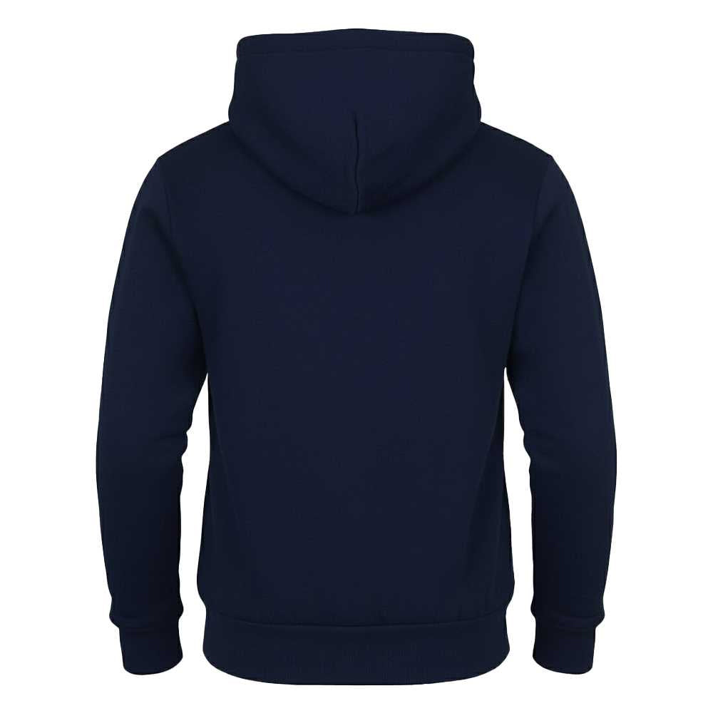 Navy Blue - Back - Tottenham Hotspur FC Mens Graphic Fleece Hoodie