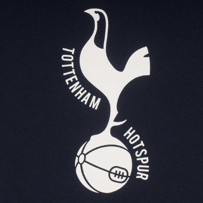 Navy Blue - Side - Tottenham Hotspur FC Mens Graphic Fleece Hoodie