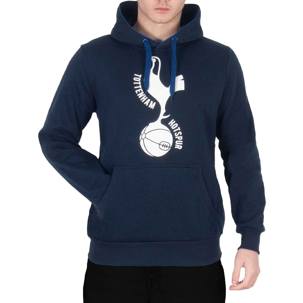 Navy Blue - Lifestyle - Tottenham Hotspur FC Mens Graphic Fleece Hoodie