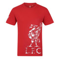 Red - Front - Liverpool FC Mens Graphic T-Shirt