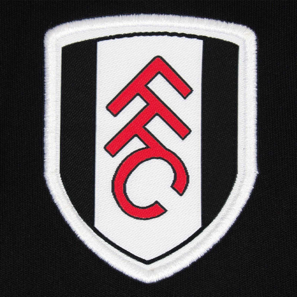Black - Side - Fulham FC Boys Polyester T-Shirt