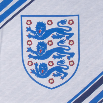 Blue - Pack Shot - England Football Boys Sublimated Long Pyjama Set