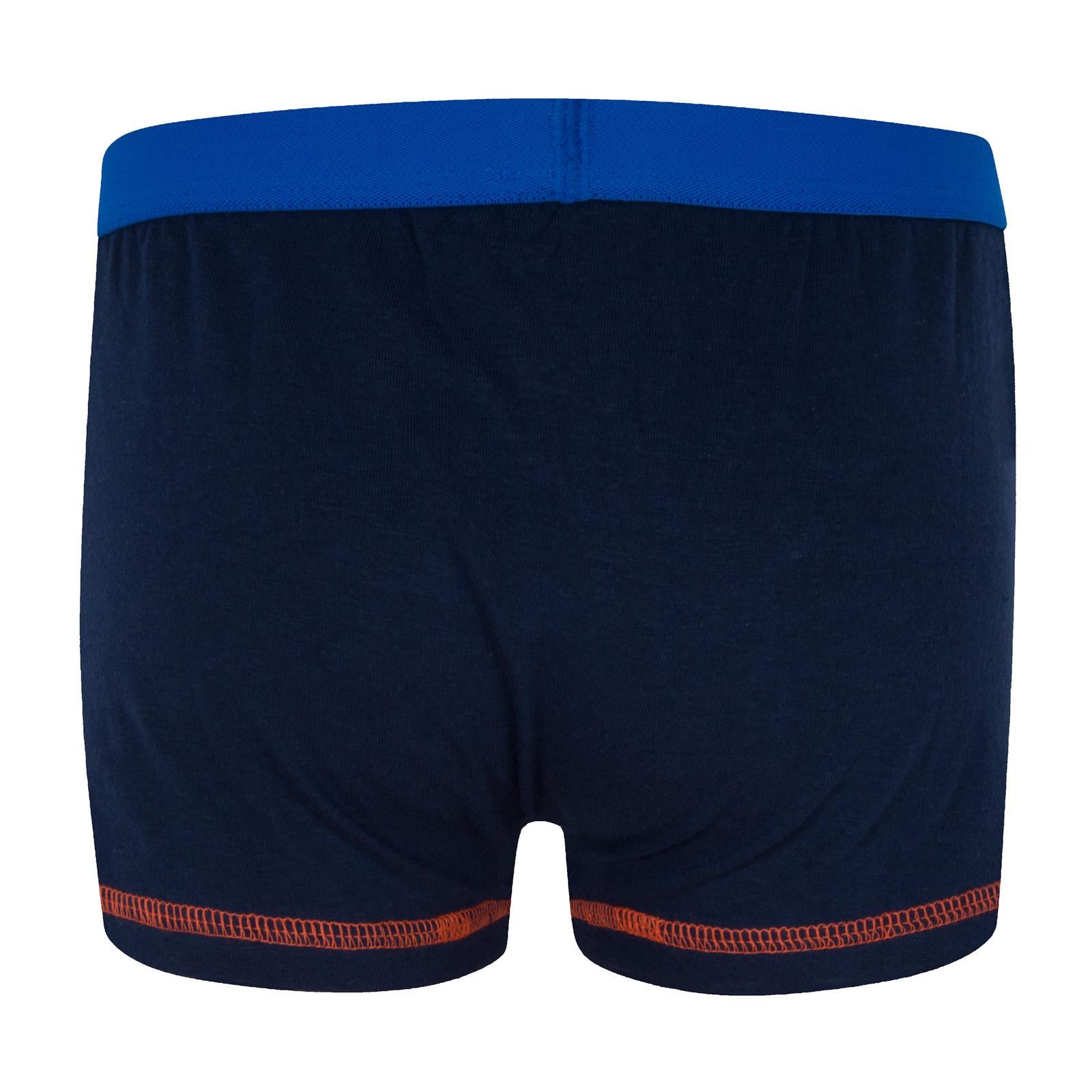 Navy-Red-White - Side - England Football Boys Crest Boxer Shorts (Pack of 3)