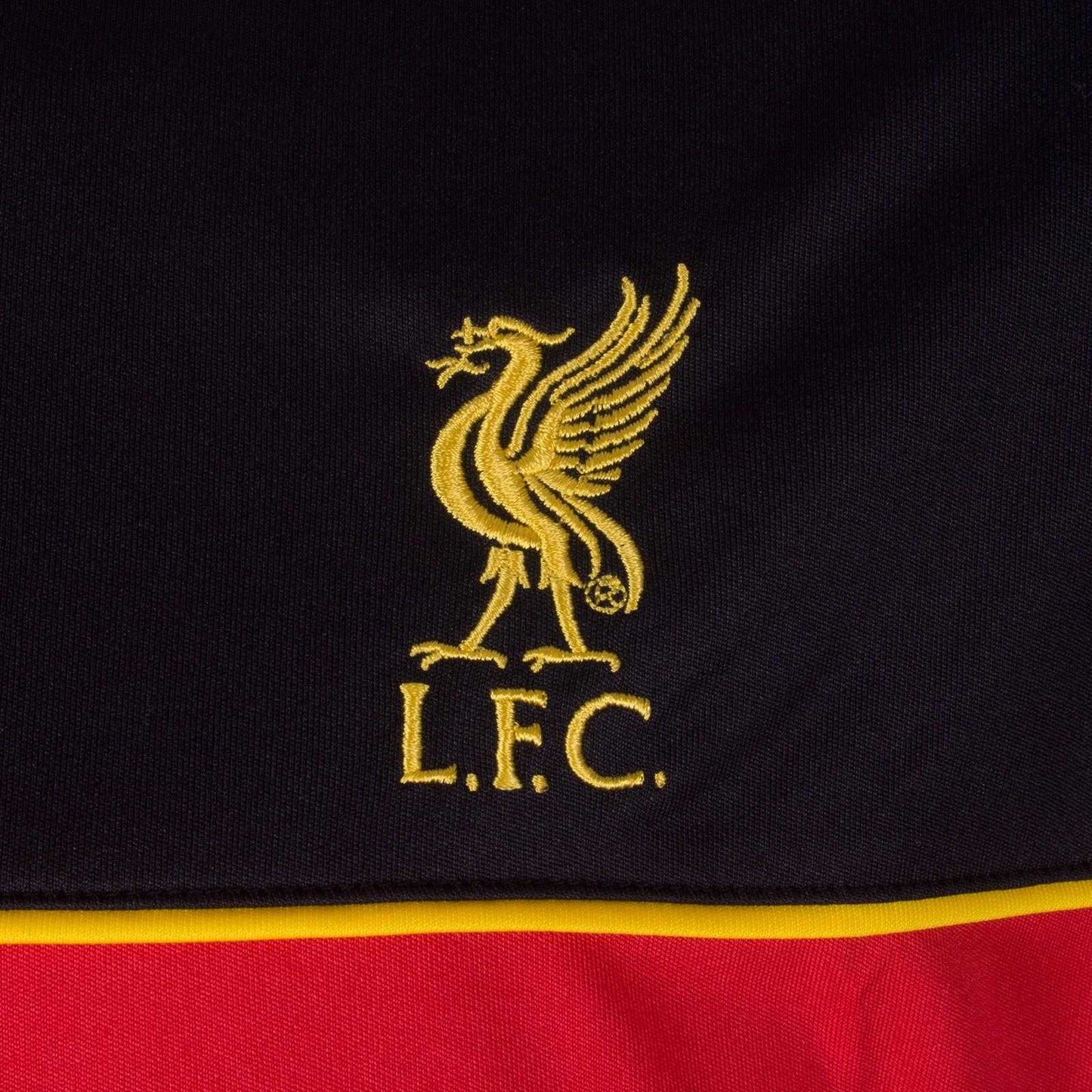 Red-Black - Side - Liverpool FC Boys Polyester T-Shirt
