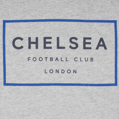 Grey - Back - Chelsea FC Boys Graphic T-Shirt