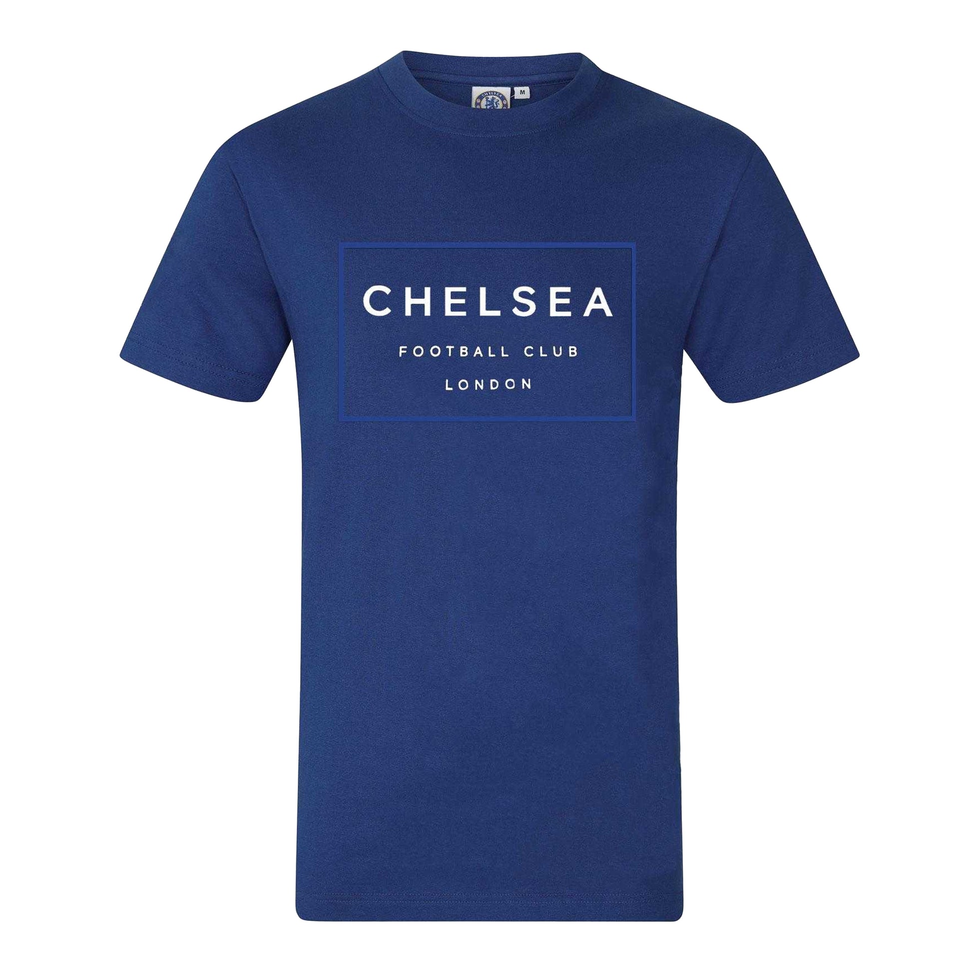 Navy Blue - Front - Chelsea FC Boys Graphic T-Shirt