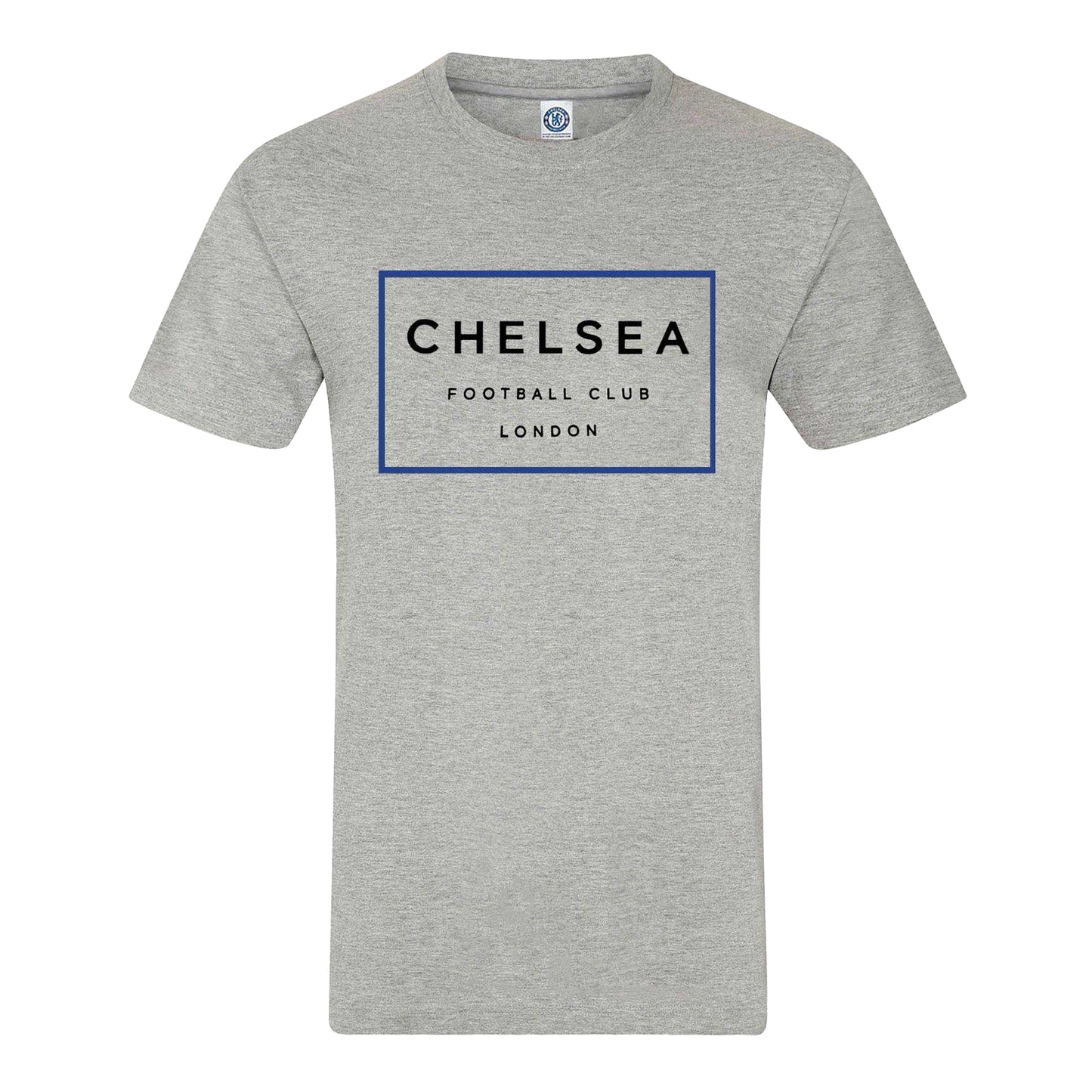 Grey - Front - Chelsea FC Boys Graphic T-Shirt