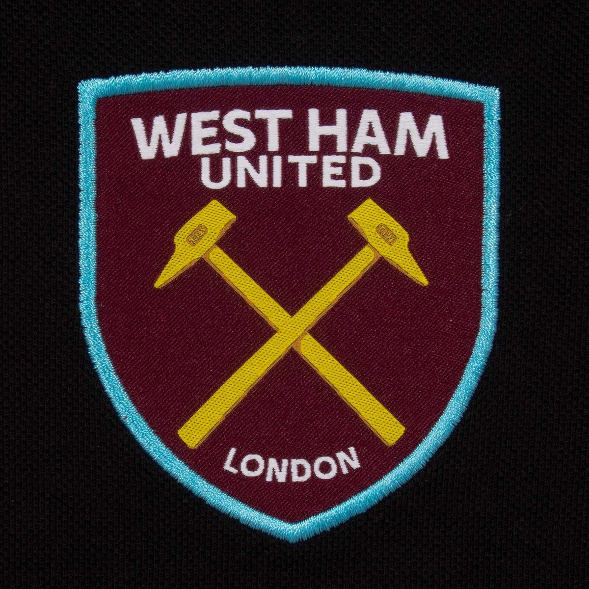 Black - Lifestyle - West Ham United FC Mens Crest Polo Shirt