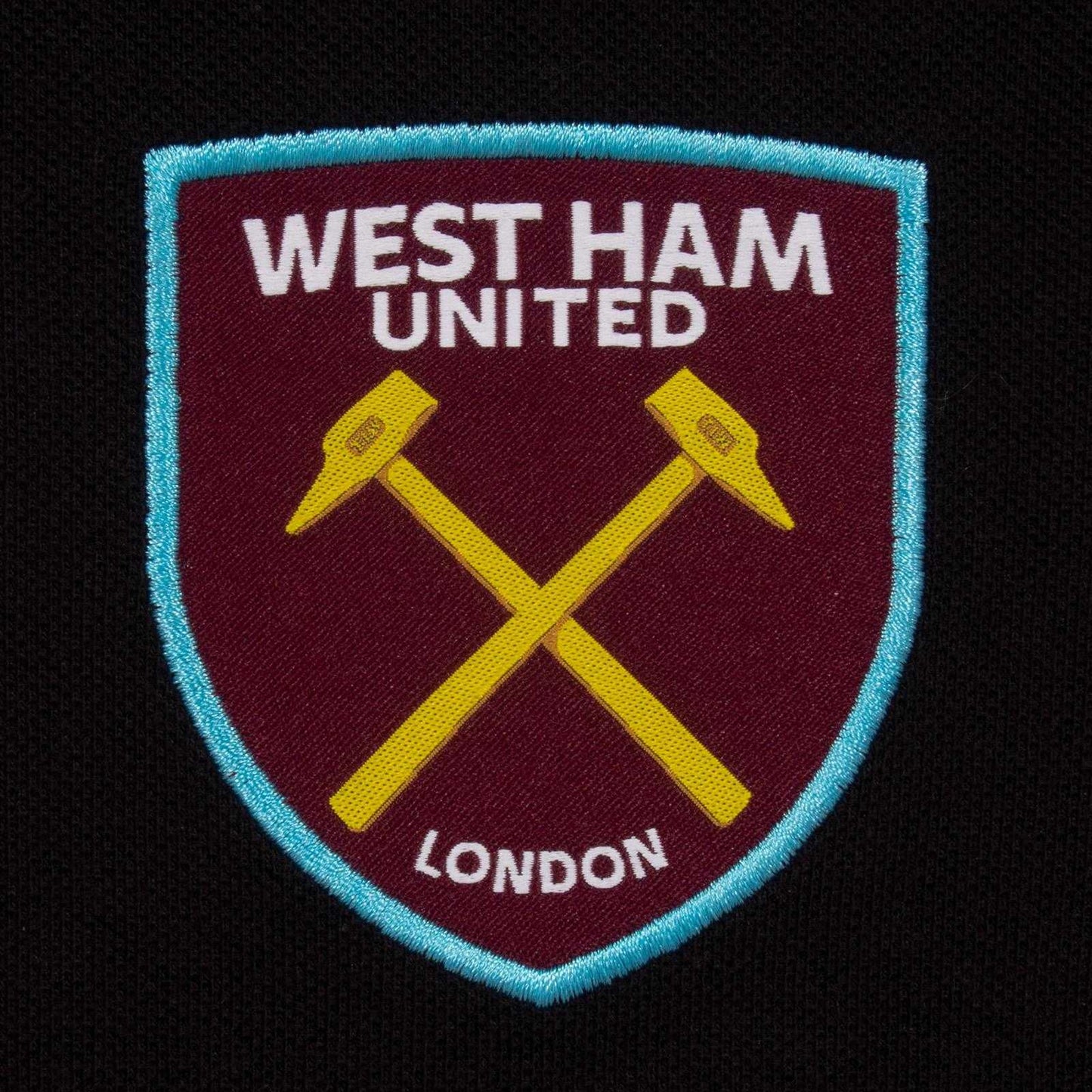Black - Lifestyle - West Ham United FC Mens Crest Polo Shirt