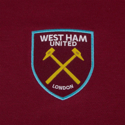 Claret - Lifestyle - West Ham United FC Mens Crest Polo Shirt