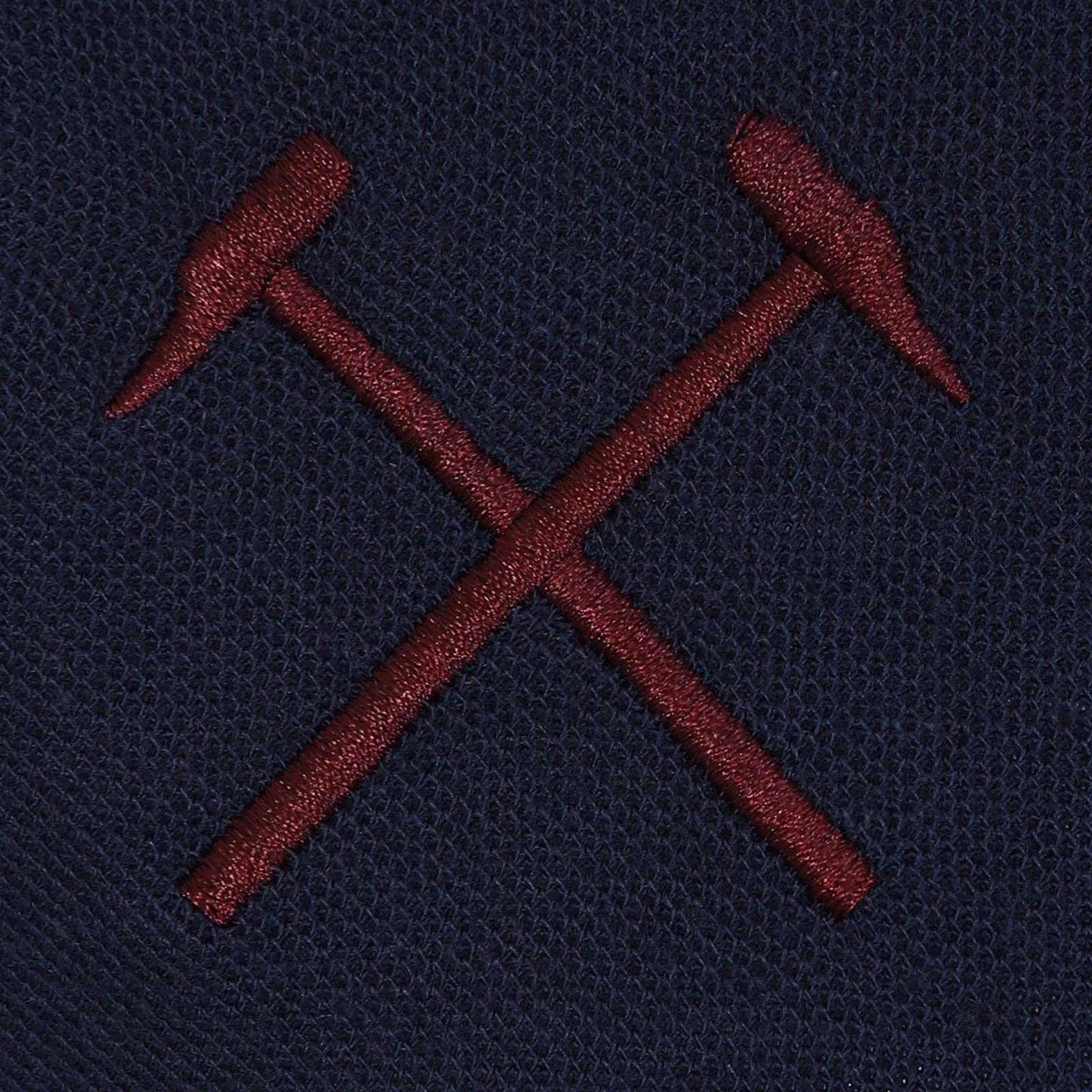 Navy - Lifestyle - West Ham United FC Mens Crest Polo Shirt