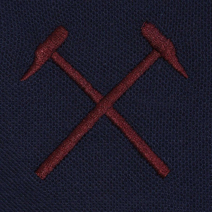 Navy - Lifestyle - West Ham United FC Mens Crest Polo Shirt