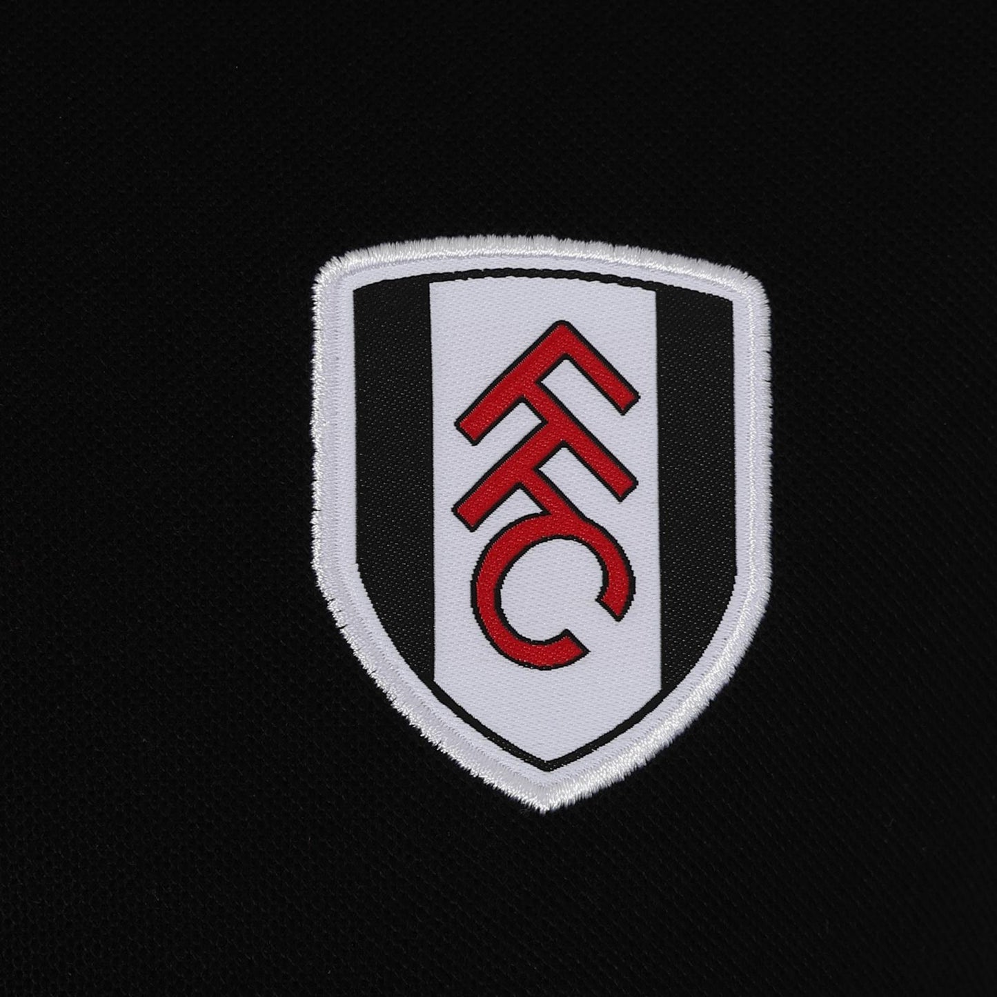 Black - Lifestyle - Fulham FC Mens Contrast Sleeves Polo Shirt