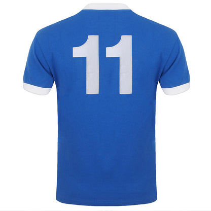 Blue - Back - Northern Ireland FA Mens Retro T-Shirt