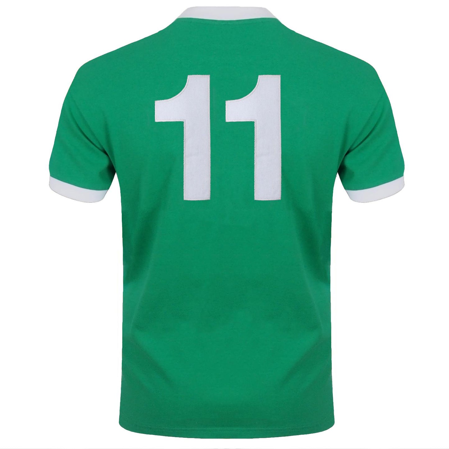 Green - Back - Northern Ireland FA Mens Retro T-Shirt