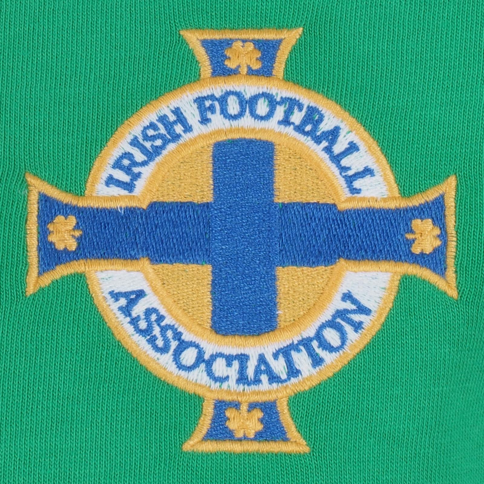 Green - Side - Northern Ireland FA Mens Retro T-Shirt