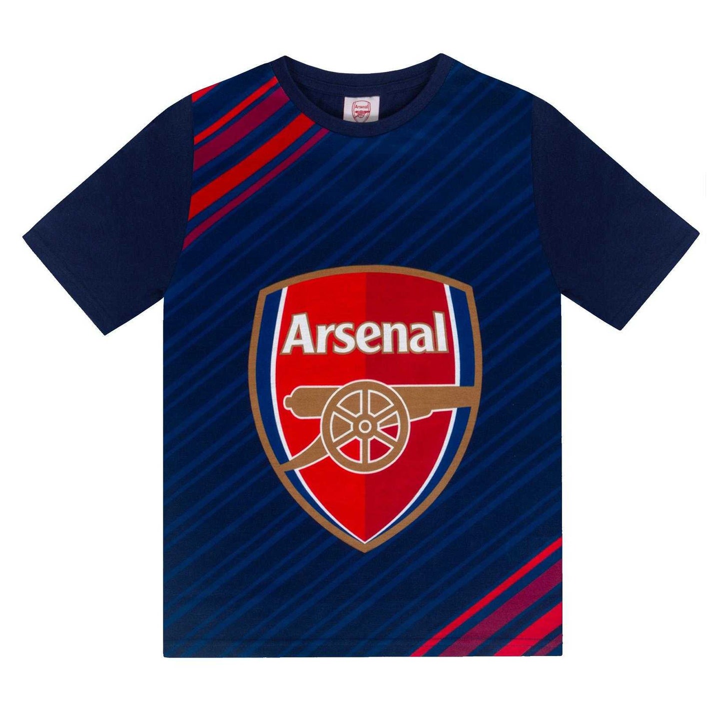 Navy - Side - West Ham United FC Boys Pyjama Set