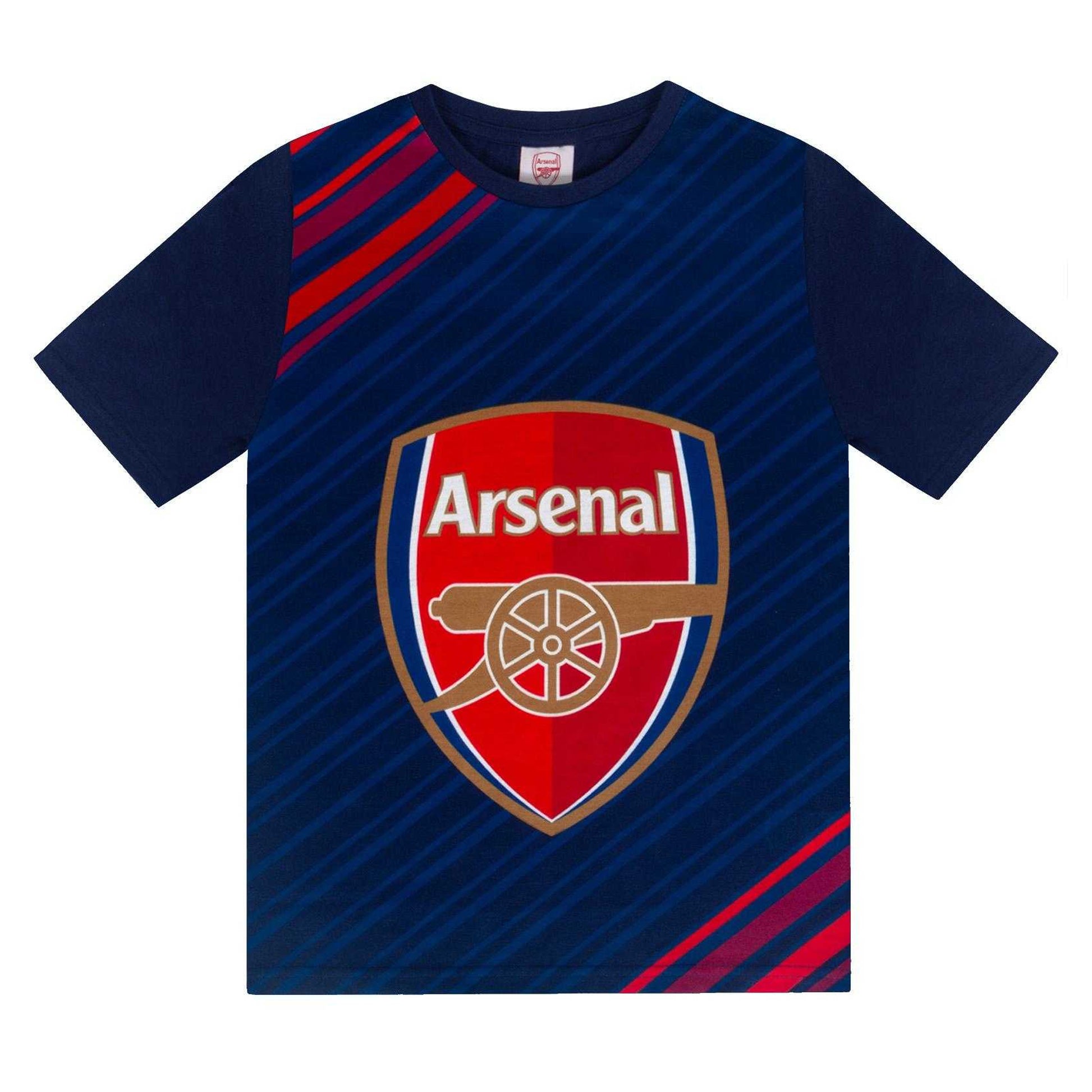 Navy - Side - West Ham United FC Boys Pyjama Set