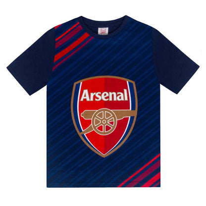 Navy - Side - West Ham United FC Boys Pyjama Set