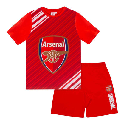 Red - Front - West Ham United FC Boys Pyjama Set