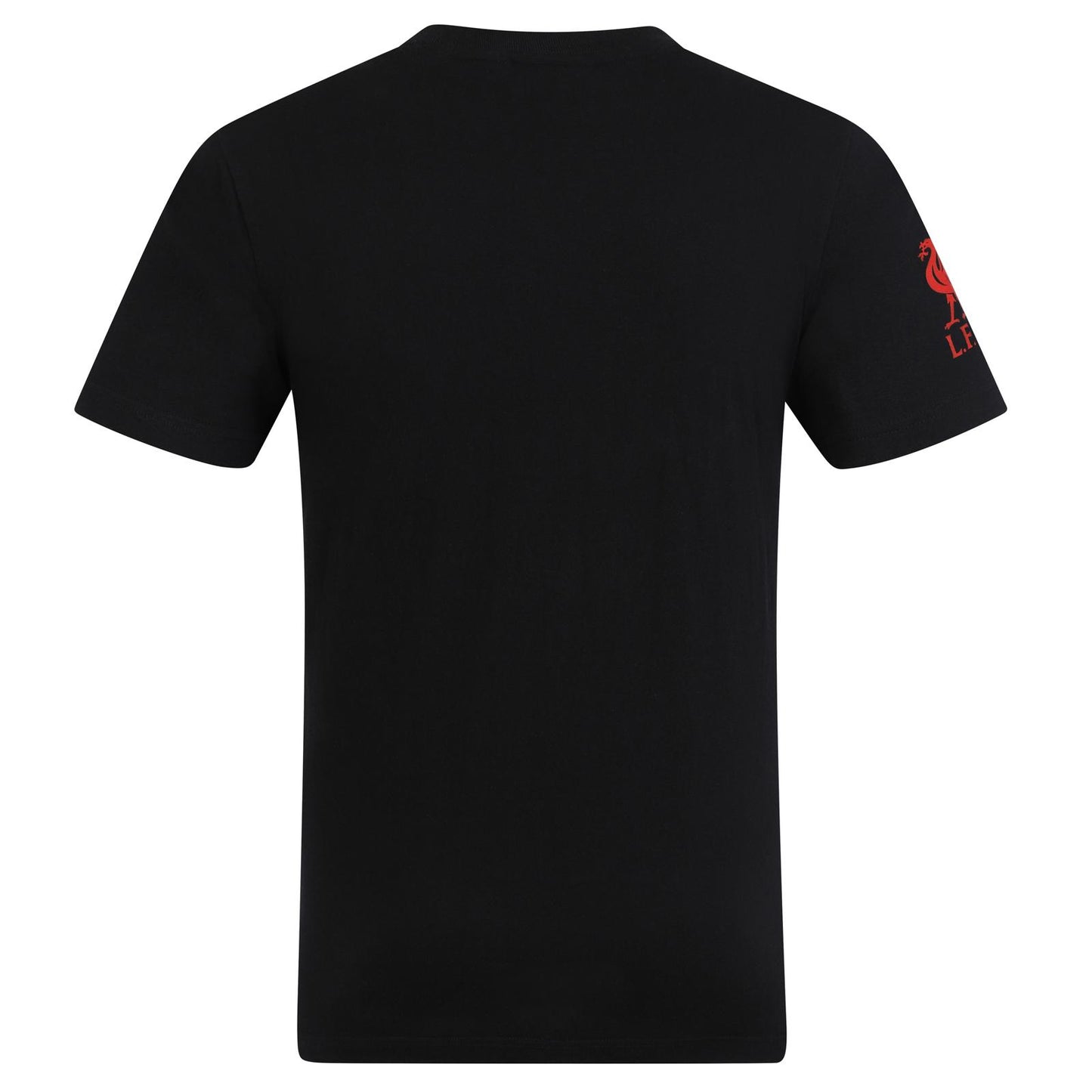Black - Back - Liverpool FC Boys Crest T-Shirt