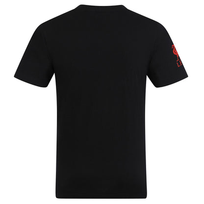 Black - Back - Liverpool FC Boys Crest T-Shirt