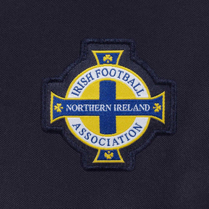 Navy Blue - Back - Northern Ireland Mens Crest Polo Shirt