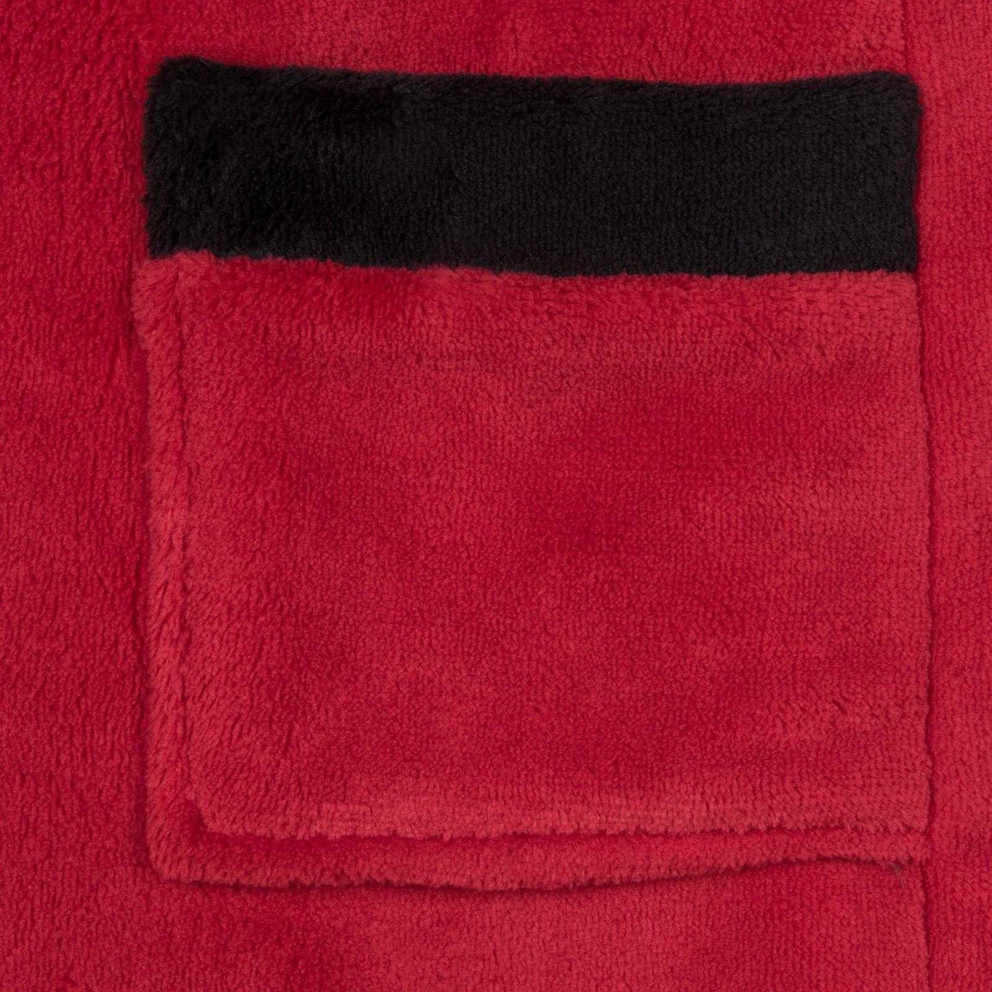 Red - Lifestyle - Manchester United FC Boys Crest Fleece Dressing Gown